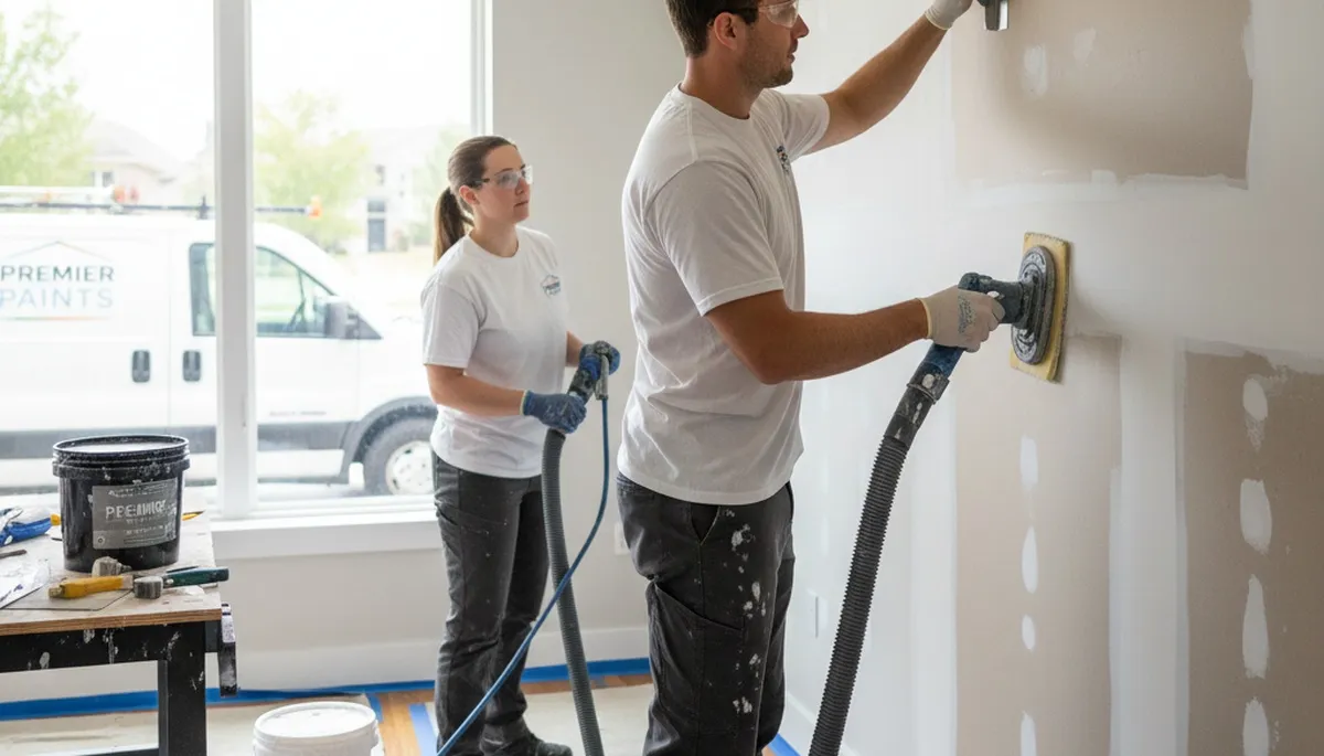 Professional drywall repair and wall restoration in Providence, RI home interior